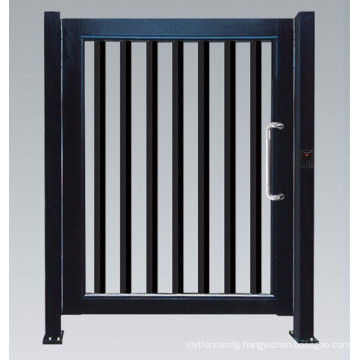 Residential Aluminum Pedestrian Gate Driveway Door with High security and Mordern Style